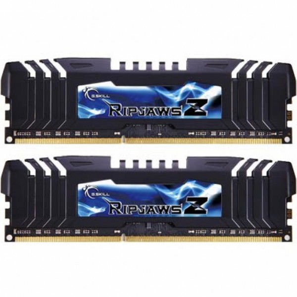 Оперативна пам'ять G.Skill DDR3-2400 8192MB PC3-19200 Kit of 2x4096 Ripjaws Z (F3-2400C10D-8GZH)