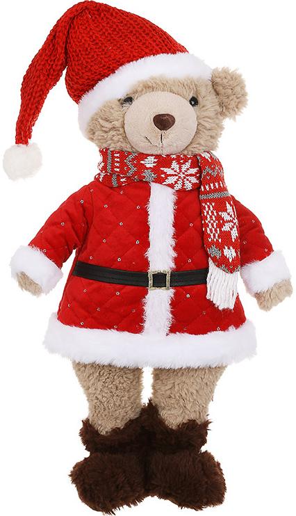 Декоративная игрушка Santa Bear 52 см Разноцветный BonaDi DP232193