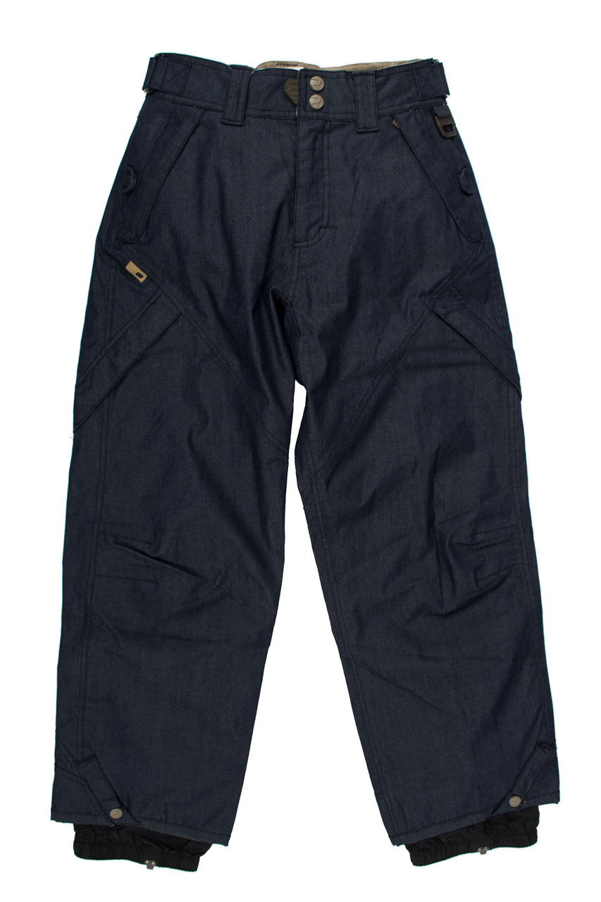 Чоловічі гірськолижні штани Billabong Switch S Denim Чорний (hub_BpGG82602)