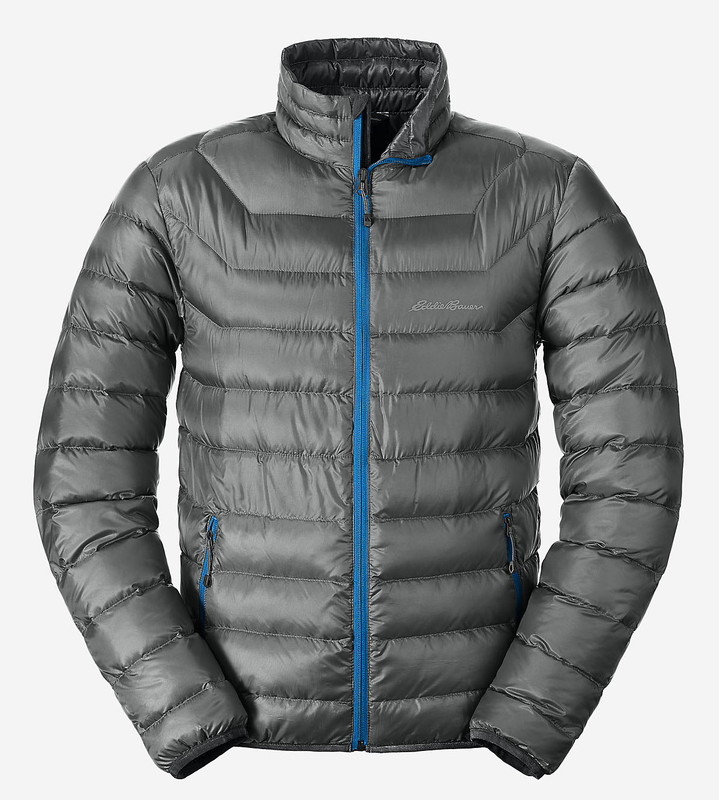 Куртка Eddie Bauer Mens Downlight StormDown M Сіра (0768CR-M)