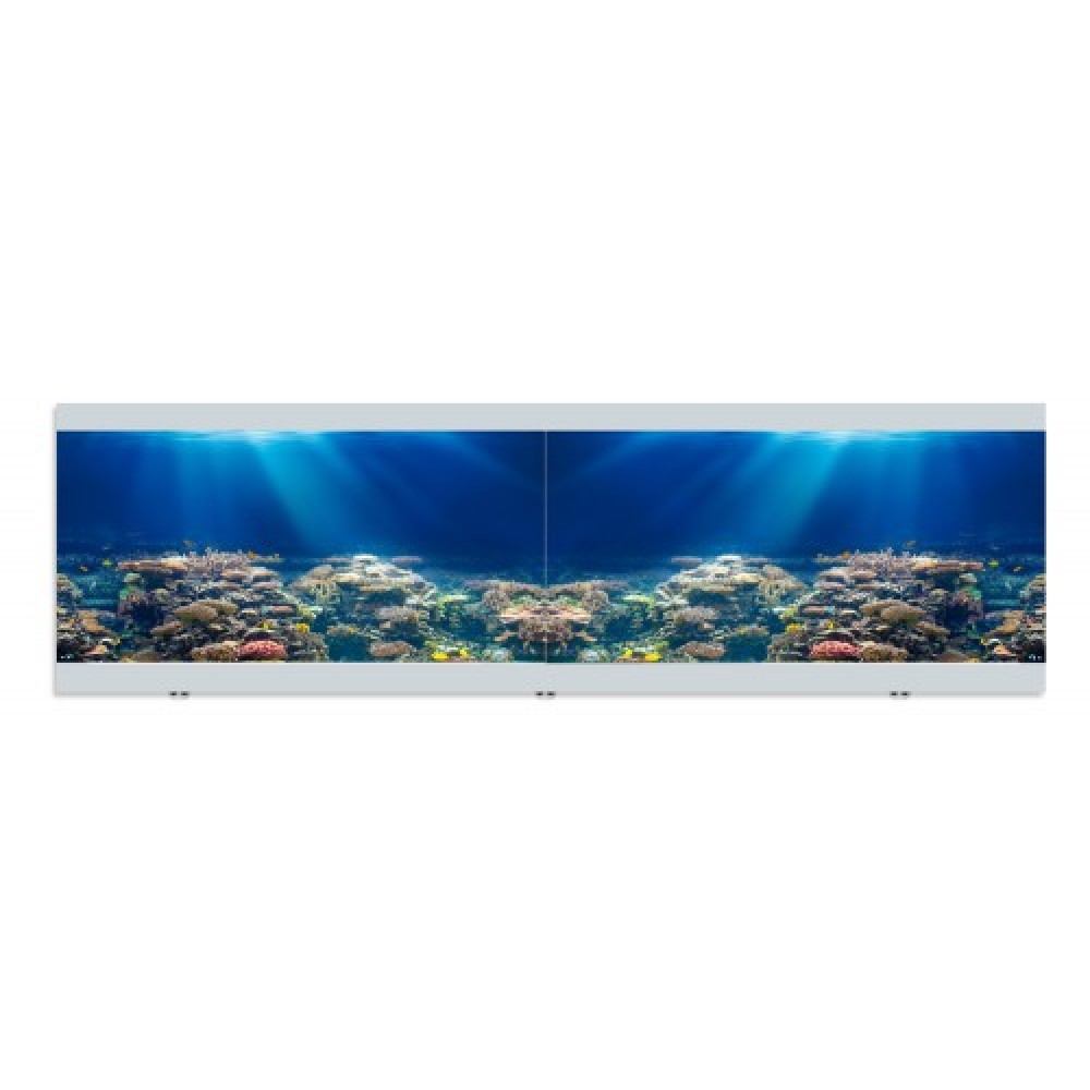 Экран под ванну крепыш Mikola-M  Морской риф 160 см