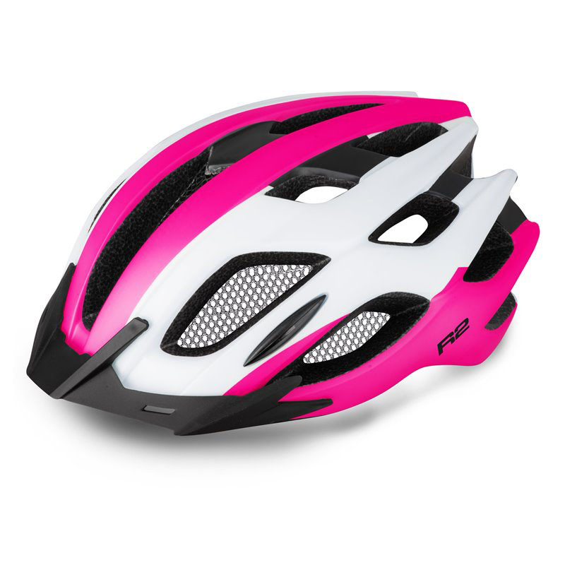 Шолом R2 Tour M 56-58 см White/Pink/Black 