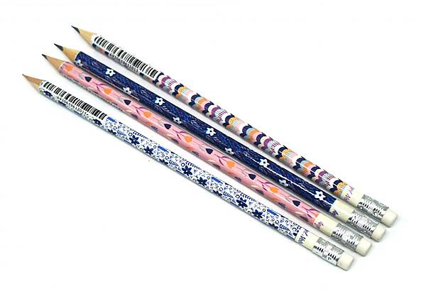 Набір графітних олівців з гумкою Aolishi 4 штуки (AN12011-N)