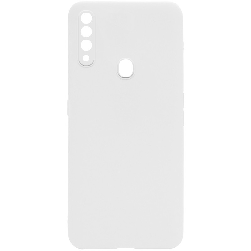Силиконовый Чехол Candy Full Camera для Oppo A31 (Белый / White) 1130647