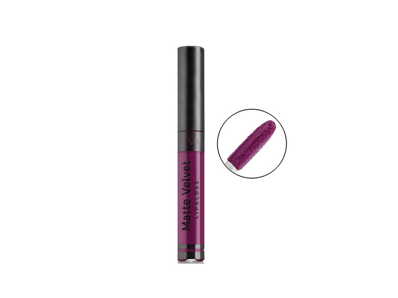 Матовий блиск для губ Eva Cosmetics Matte Velvet Відтінок №12