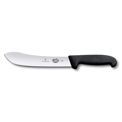 Кухонний ніж обвалочний Victorinox Fibrox Butcher 20 см Чорний (5.7403.20)