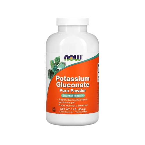 Микроэлемент Калий NOW Foods Potassium Gluconate 454 g