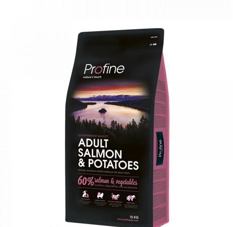 Сухой корм для взрослых собак Profine Adult Salmon  Potato 15 кг