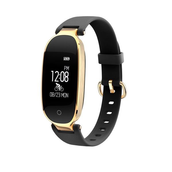 Фітнес браслет Smart Band SiMax S3 Girl Чорно-золотий (SBS3GBKG)