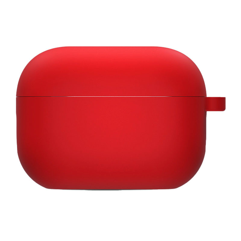 Силиконовый футляр Epik с микрофиброй для наушников Airpods Pro Красный / Red 1064834