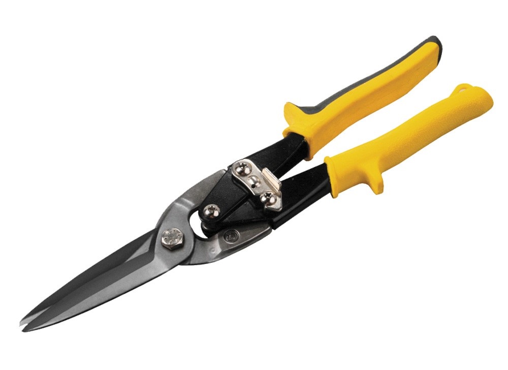 Ножницы для металла прямой рез MASTERTOOL CrMo 300 мм Yellow (01-0421)