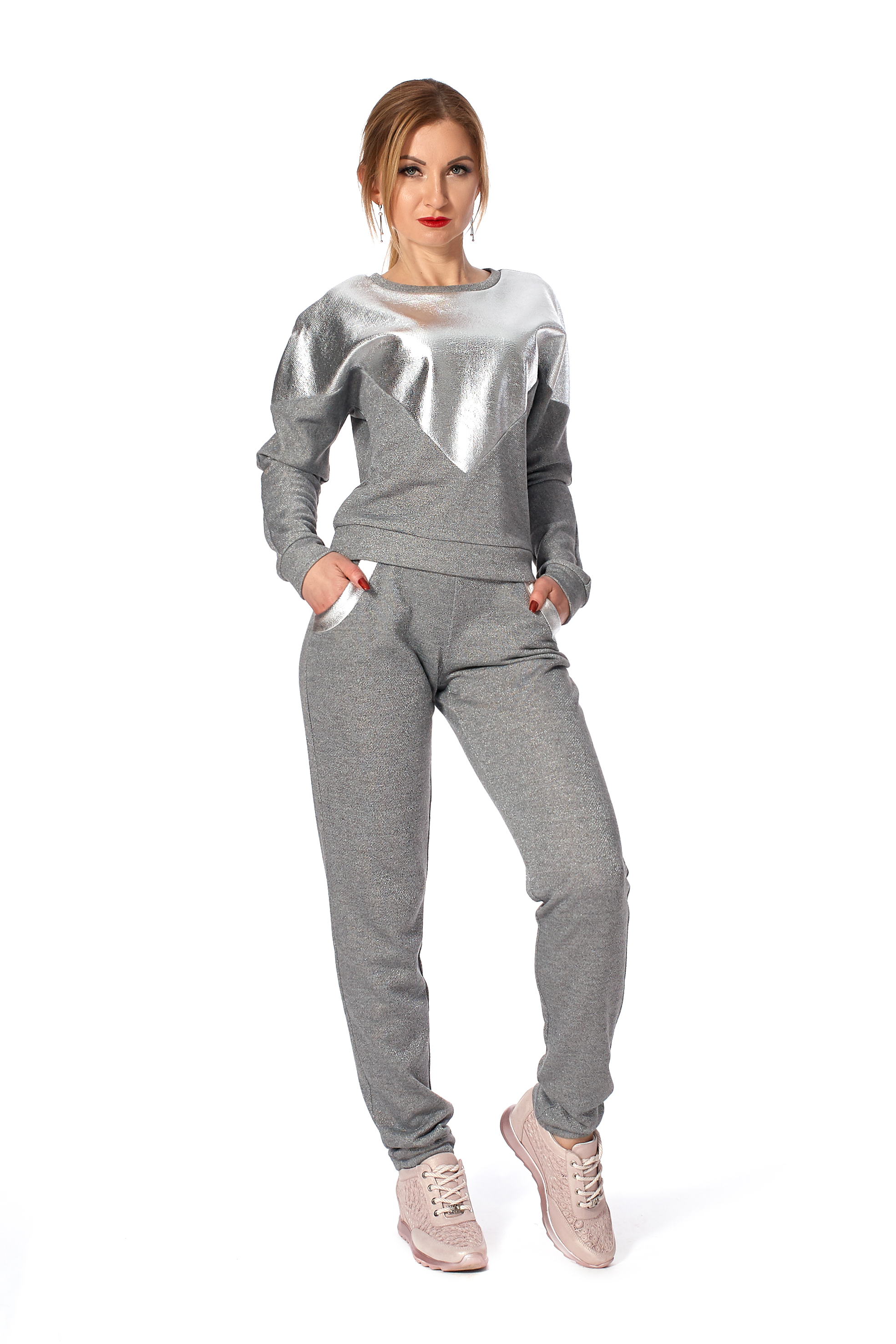 Костюм SL-FASHION 46-48 Темно-сірий (SLF-680.03-2)
