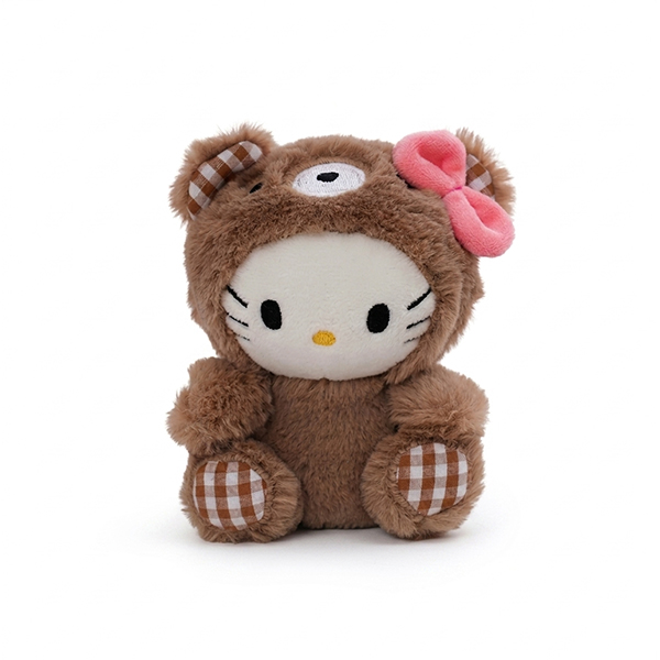 Брелок-іграшка Bioworld Хелло Кіті Sanrio Kawaii 12 см, коричневий