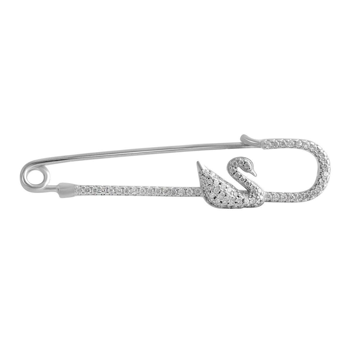 Серебряная подвеска SilverBreeze с фианитами (2136354)