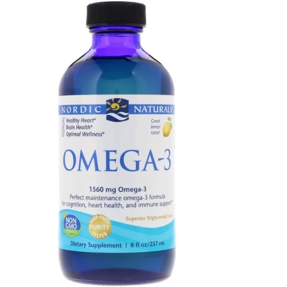 Омега 3 Nordic Naturals Omega-3, 8 fl oz 237 ml Lemon NOR-02763