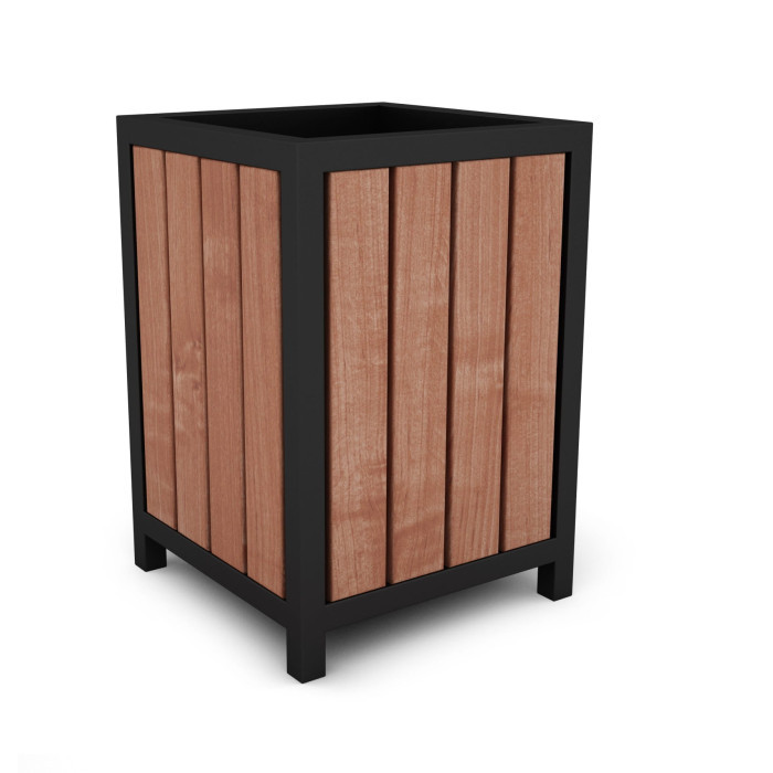 Мусорная корзина I loft you 38х38х60 см Коричневый (2132272635)