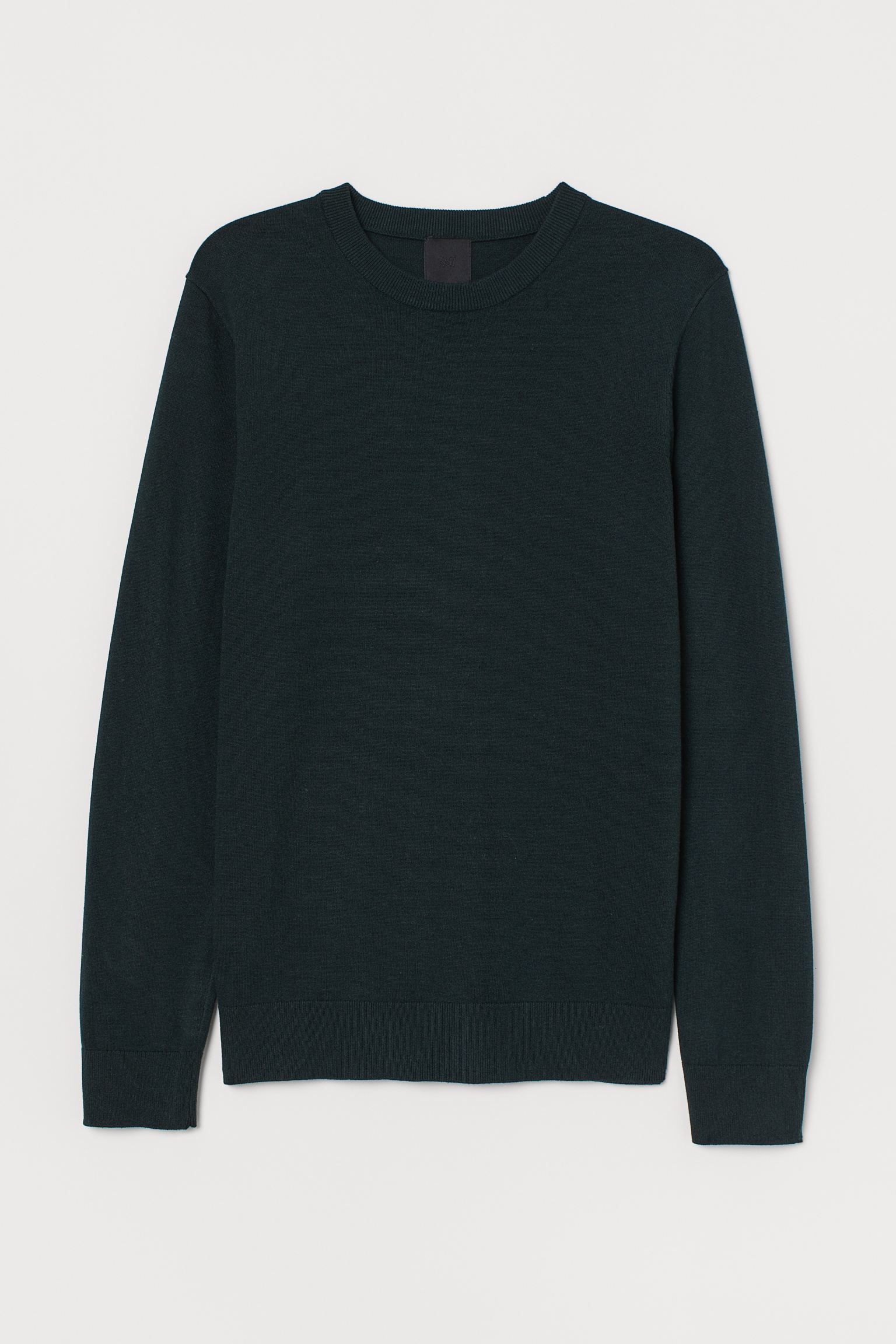 Свитер мужской H&M 5643581 S Cине-зеленый (2030000192700)