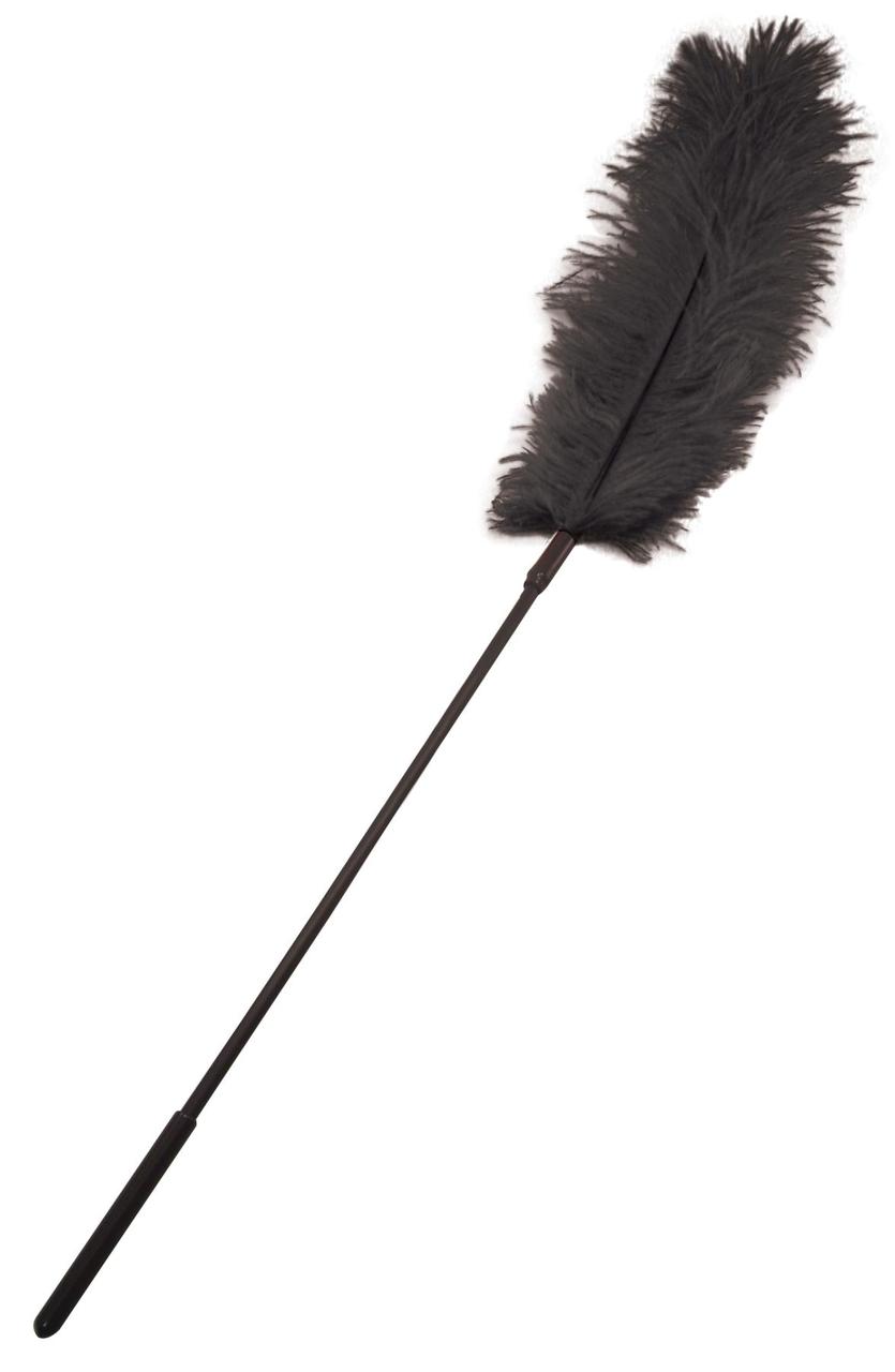 Лоскіт з пером страуса Sportsheets Ostrich Tickler Чорна (SO1298)