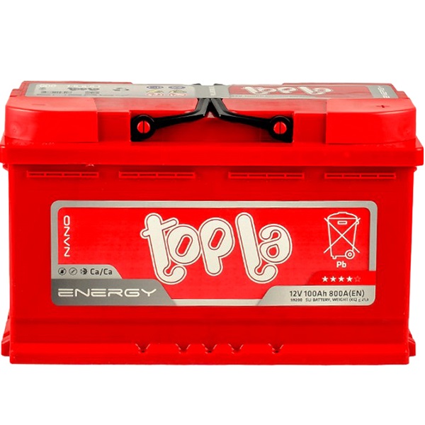 Автомобильный аккумулятор Topla 100 Ah/12V Energy Euro (108000)
