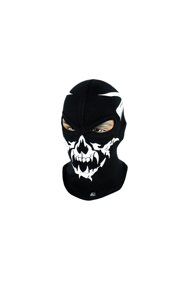Балаклава Radical Skull s6 M/L Чорно-білий (r0944)