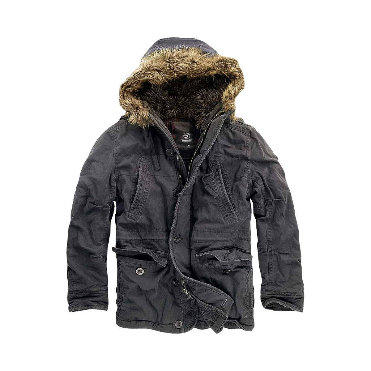 Куртка Brandit Vintage Explorer S Черная (3120.2-S)