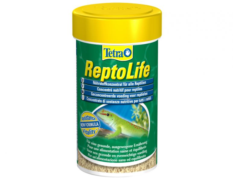 Корм Tetrafauna ReptoLife 100 ml, поживний концентарт для рептилій