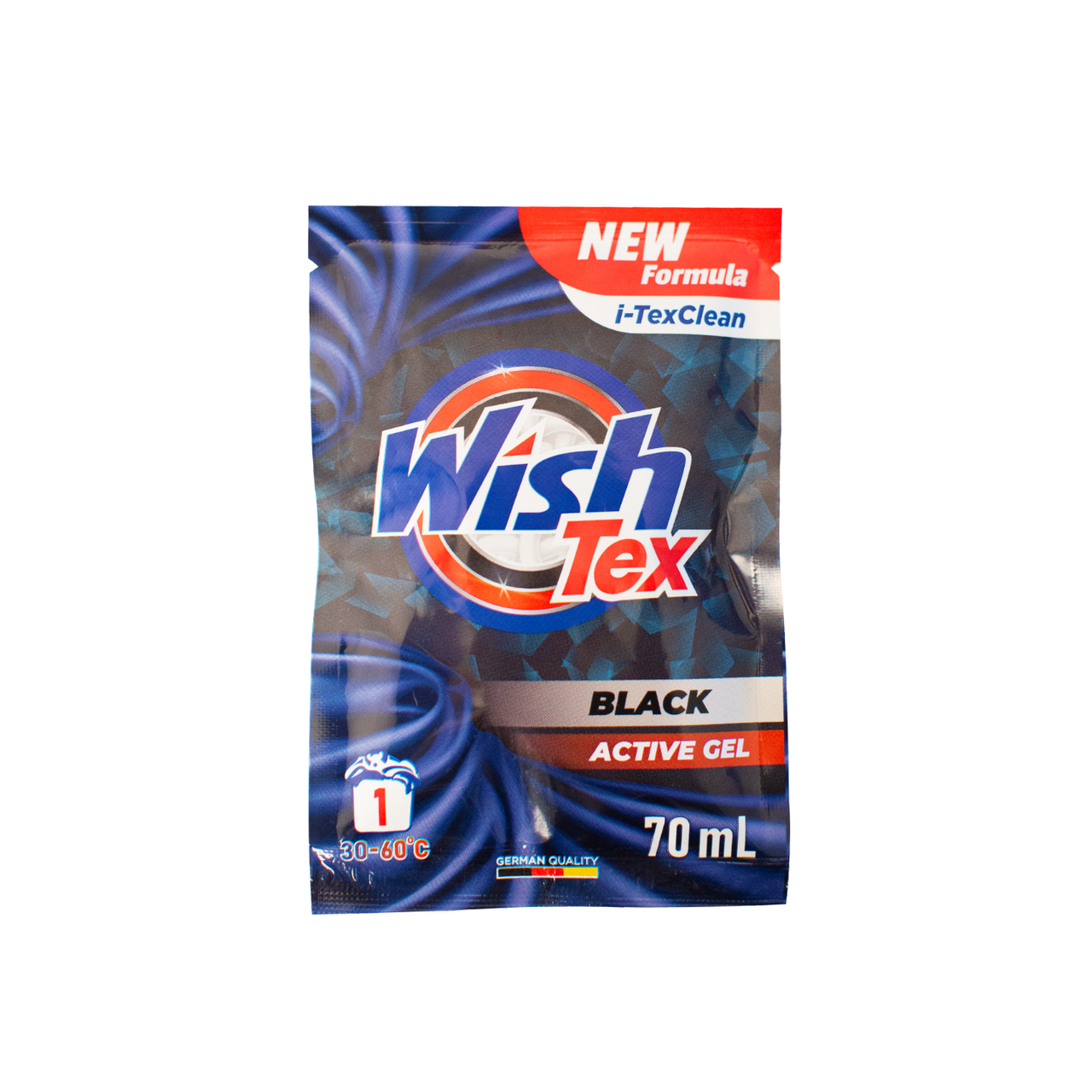 Гель для стирки WishTex Black 70 мл 1 стирка