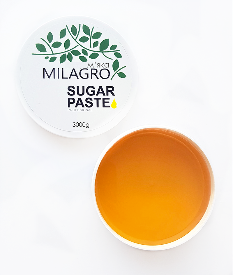 Цукрова паста для шугарингу Milagro М'яка 3000 г (2d-374)