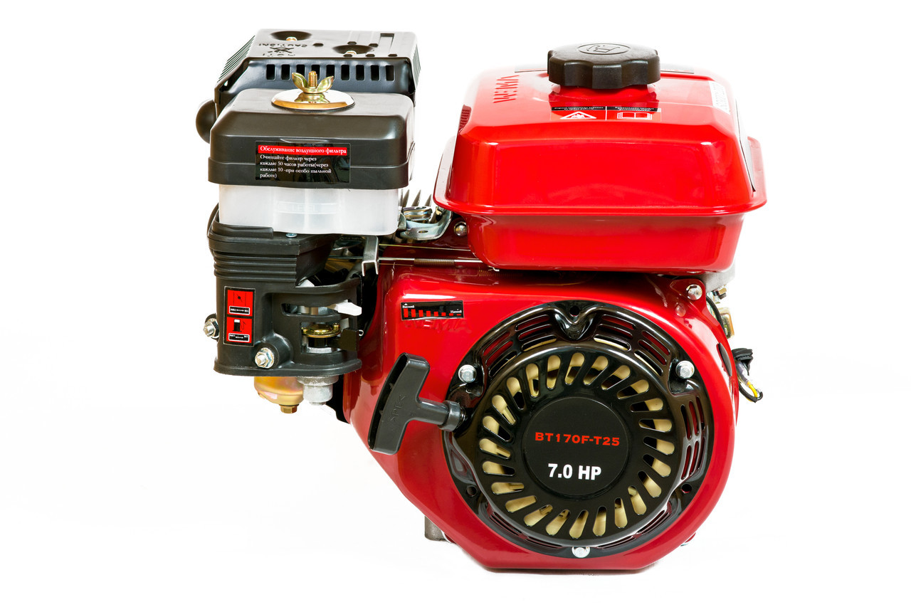 Бензиновий двигун WEIMA BТ170F-T/25 шліци 25 мм (52-20004)