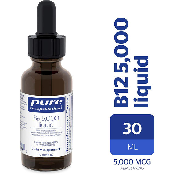 Метилкобаламин Pure Encapsulations B12 5000 liquid 30 ml