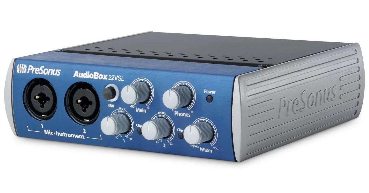 Аудіоінтерфейс PreSonus AudioBox USB 96 Blue (PL00909)