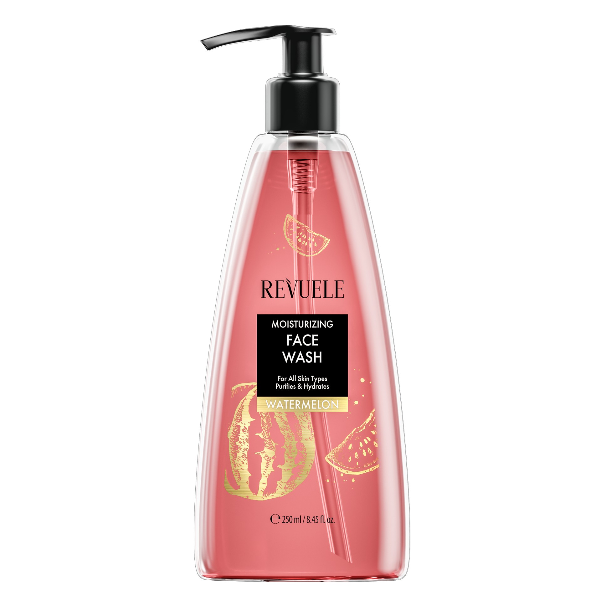 Зволожуючий гель для вмивання Кавун FRUITY FACE CARE Revuele 250 мл