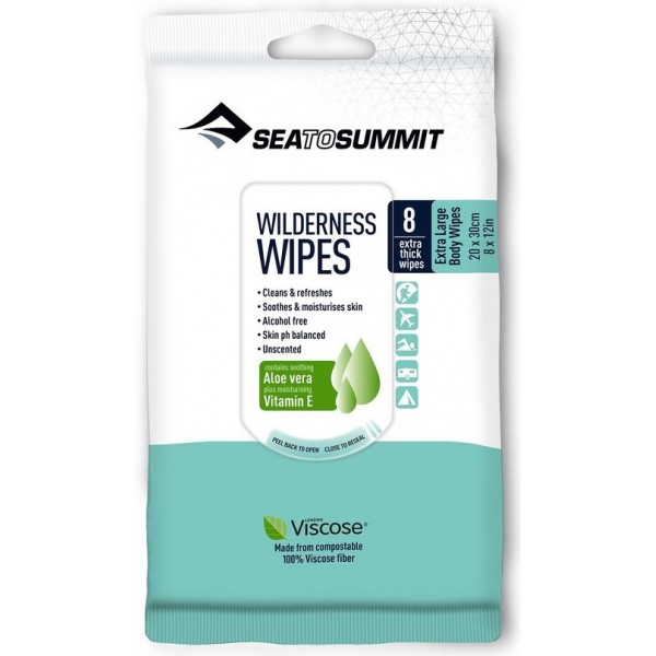 Салфетки вологі Sea To Summit Wilderness Wipes Extra Large (1033-STS AWWXL)