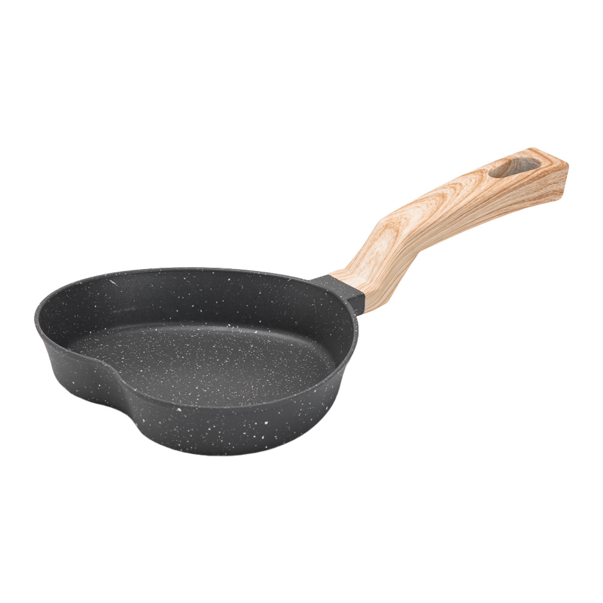 Сковорода для омлету та яєчні Breakfast 16x13.5x3 см Сірий (HP39574C)