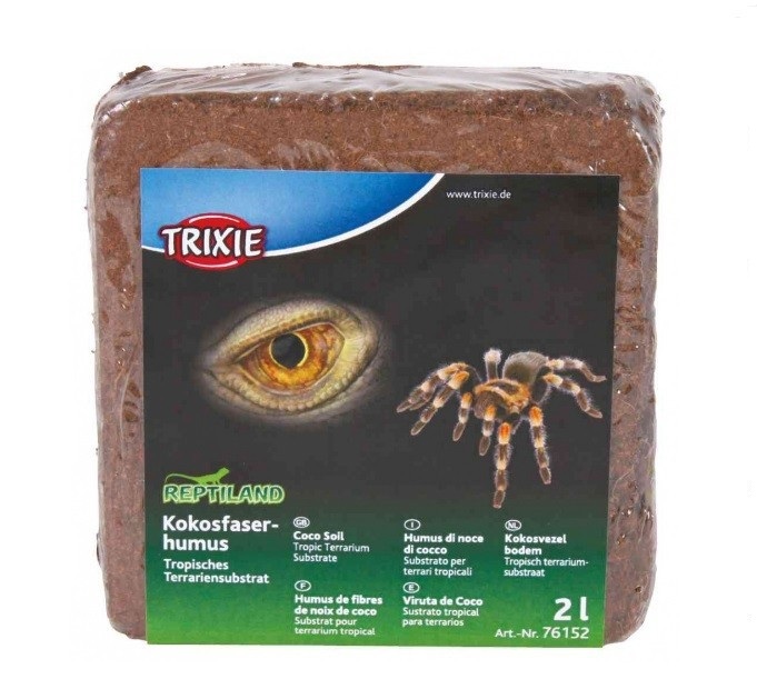 Наполнитель Trixie Coco Soil кокосовый субстрат для террариума 2 л (76152)