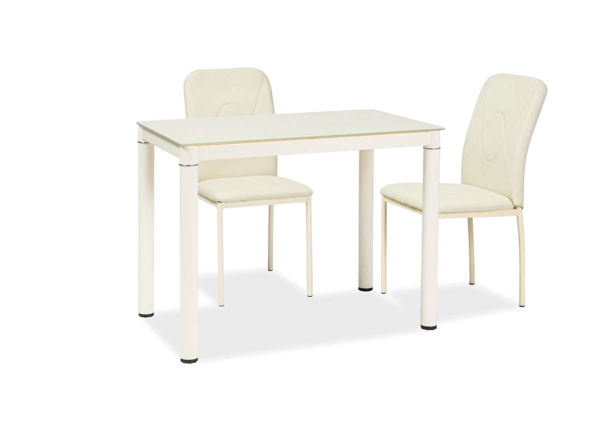 Стол обеденный Signal Мебель Galant 100 x 60 см Кремовый (GALANTK100X60)