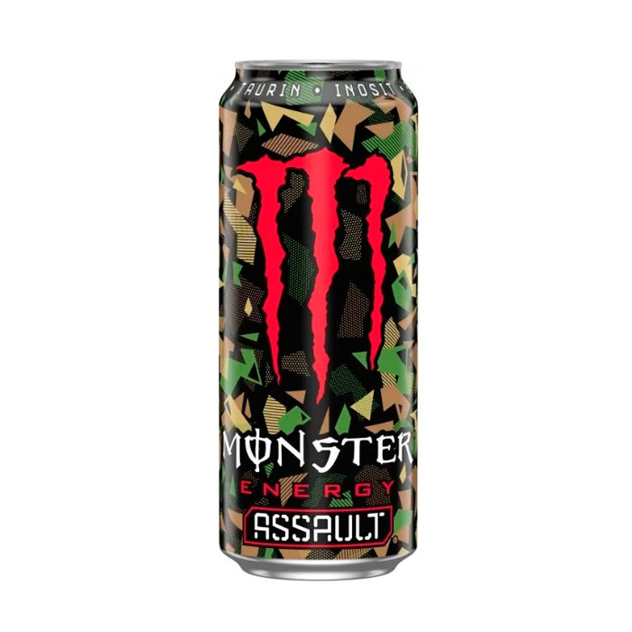 Напиток энергетик Monster Energy Assault 500ml (17279)