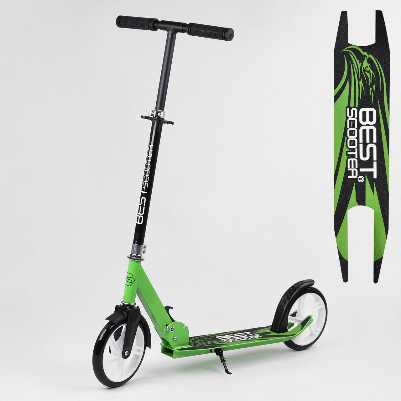 Самокат Best Scooter 98829 Двоколісний, Підніжка (361646)