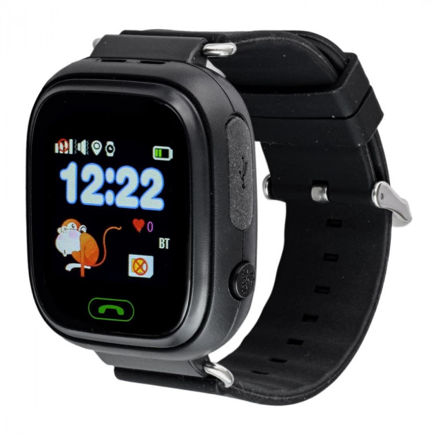 Детские смарт-часы Smart Watch Q90 Черные (14-SBW-Q90-03)