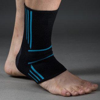 Еластичний гомілковостоп Power System Ankle Support Evo PS-6022 M Black/Blue