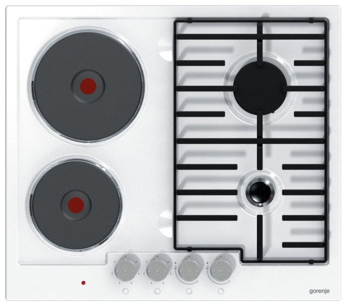 Варочная панель комбинированная Gorenje K 6N20 IW White (F00092564)