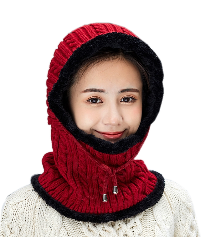 Шапка Teburya многофункциональная One Size Красный (HbP050584)