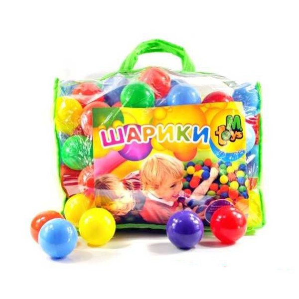 Кульки для сухого басейну M-toys 100 шт Різнокольоровий (01160R)
