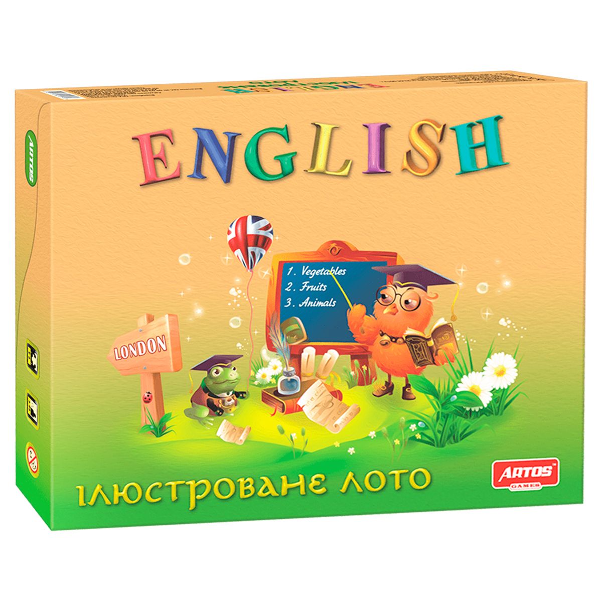 Лото ENGLISH Artos games (20796)