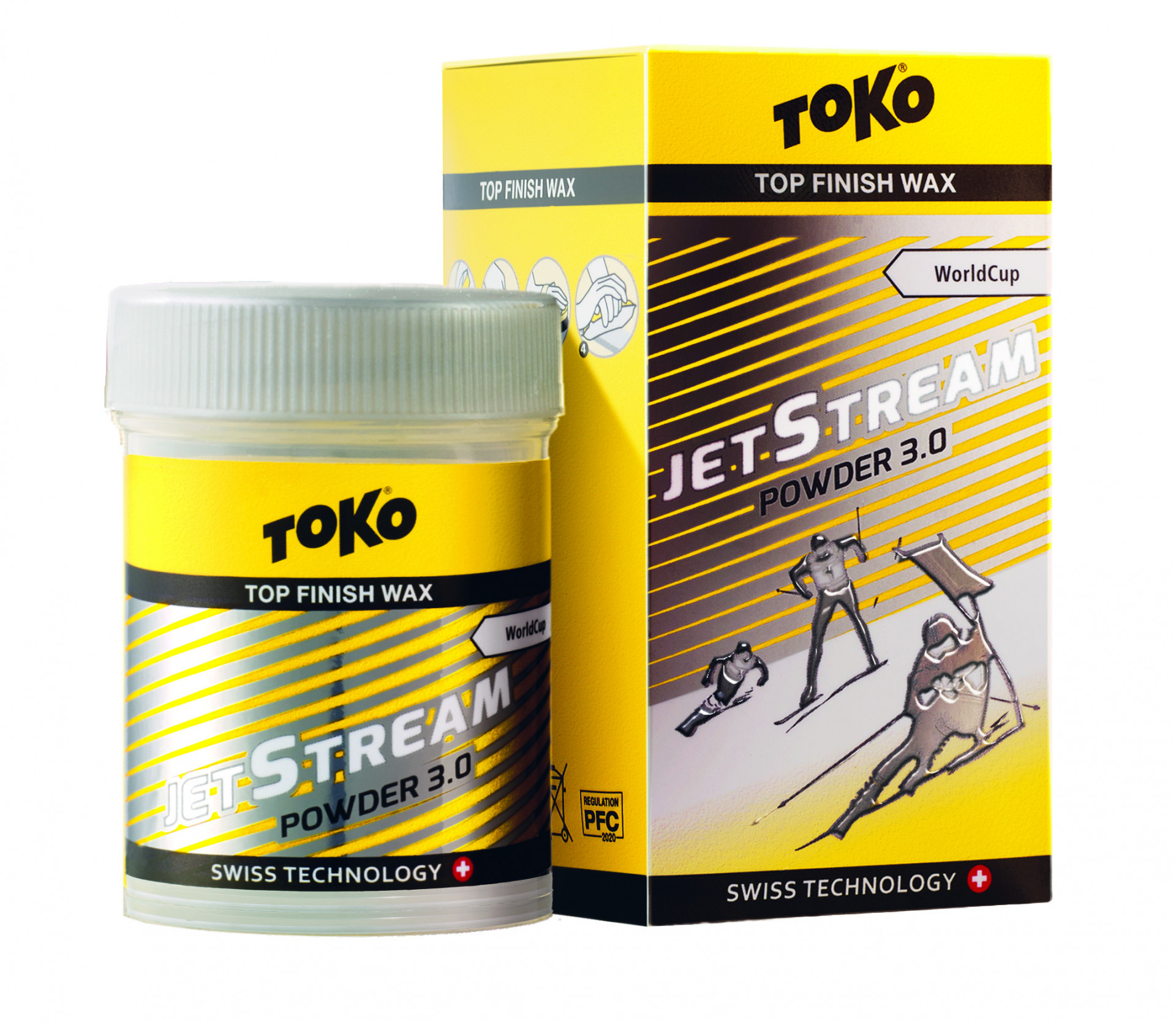 Порошоковый ускоритель Toko JetStream Powder 3.0 Yellow (1052-550 3014)