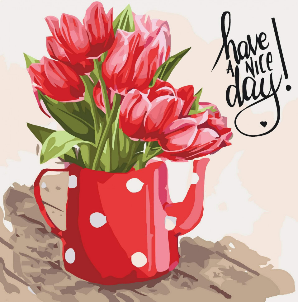 Картина по номерам Art Craft "Have a nice day" 40х40 см 12108-AC