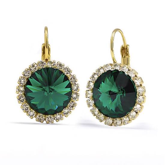 Сережки KOBI Rivoli Strass зі Swarovski (7440-3062-13-35)