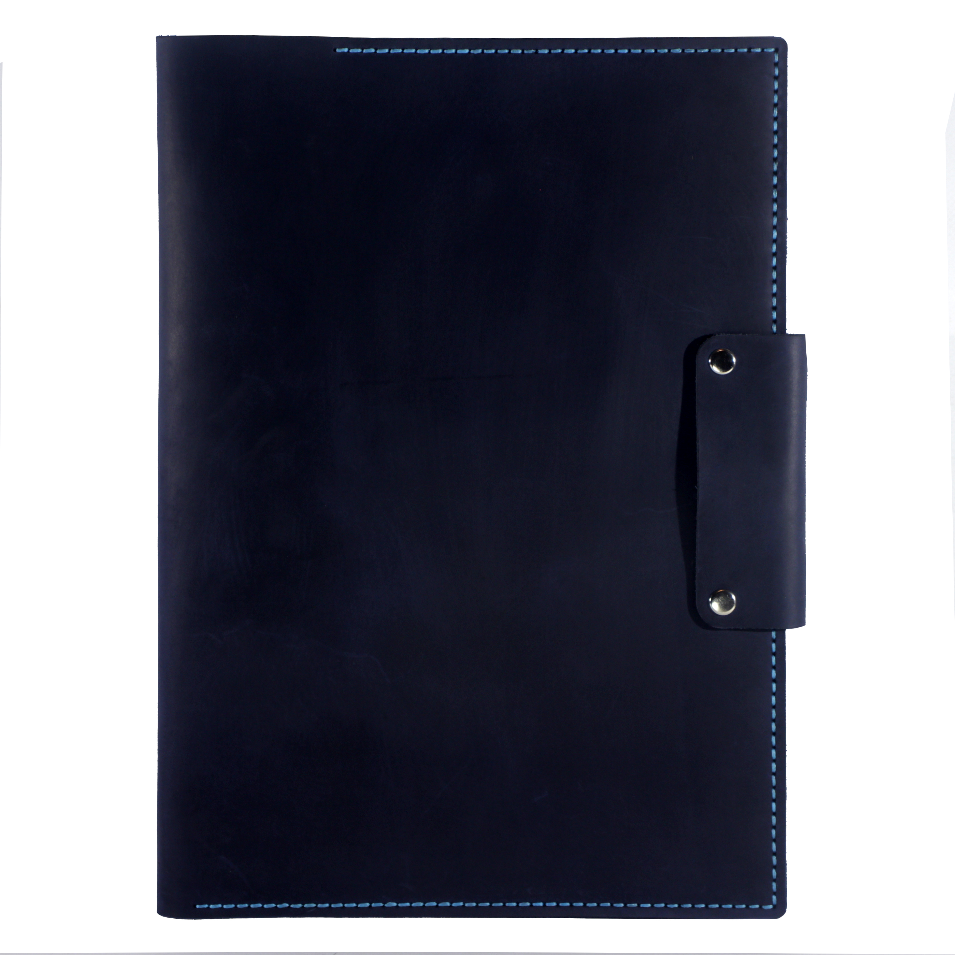 Папка - портфель для документов из кожи Anchor Stuff А4 Темно-синяя (as150102-0)