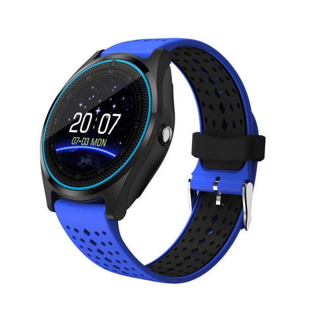 Смарт-часы Smart Watch V9 Синие с черным (14-SW-V9-06)