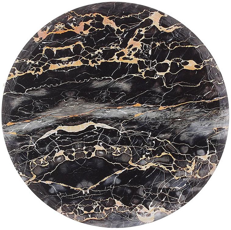 Подставка керамическая для горячей посуды Golden Black Marble d=16см DP219190 BonaDi